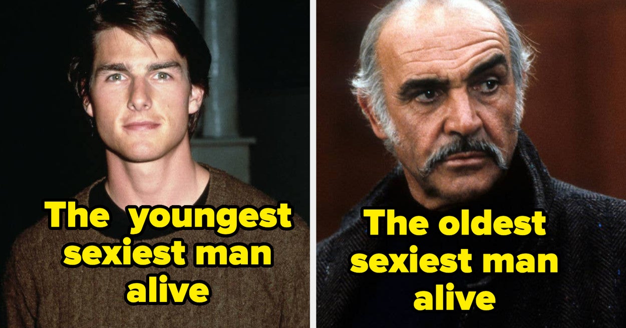 The Oldest And Youngest Sexiest Men Alive