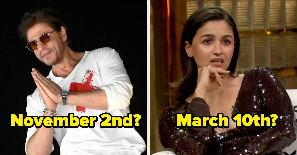 We Challenge You To Guess These Bollywood Celebrity Birthdays Without Googling