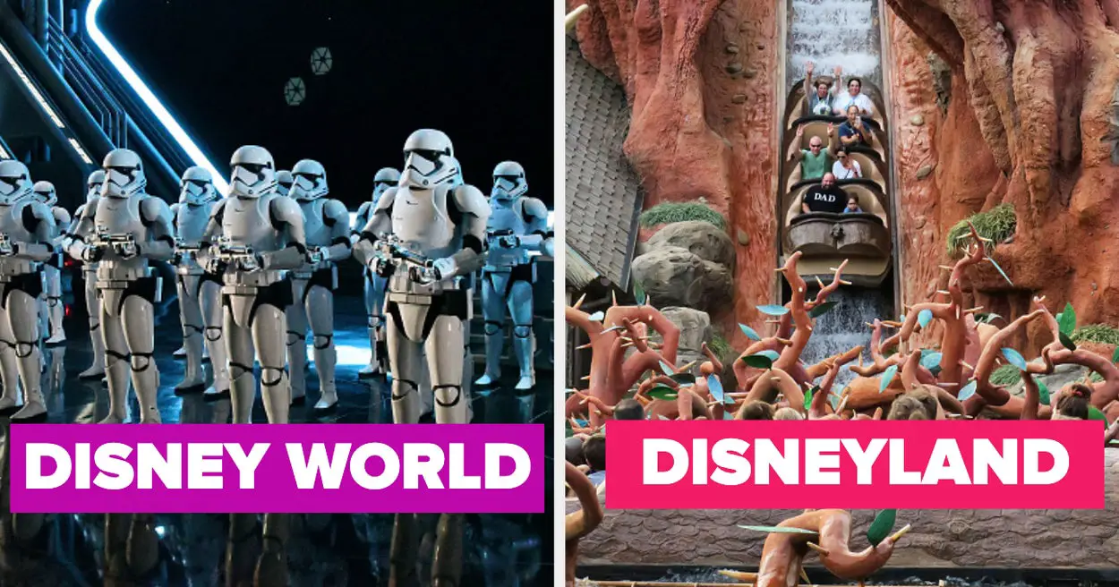 Which Ride Is Better: Disneyland Vs. Disney World Version