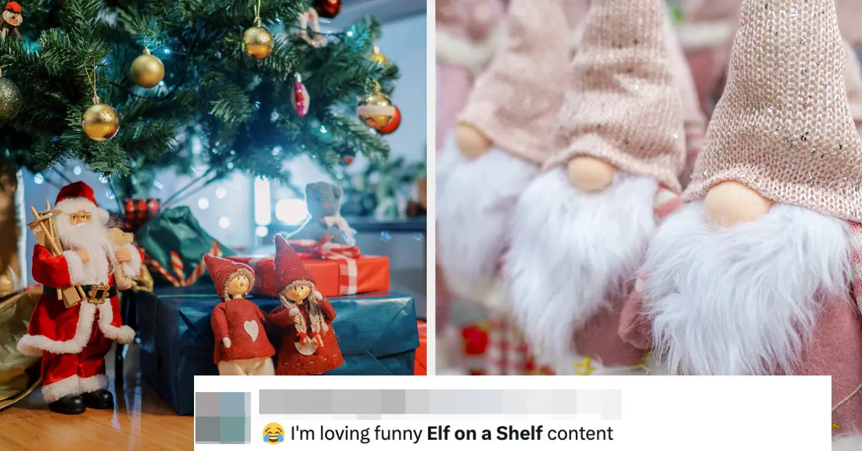 13 Of The Best, Most Creative Elf On The Shelf Displays I've Seen This Year