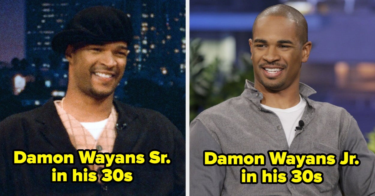 18 Pictures Of Famous Men Vs. Their Sons At The Same Age