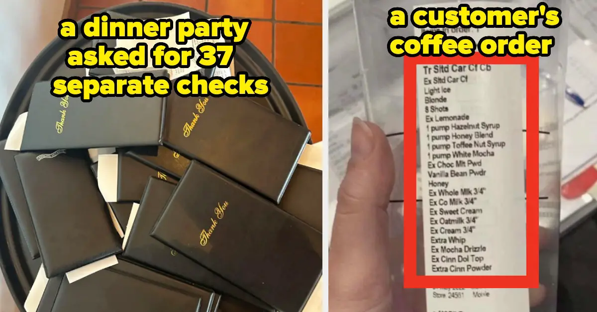 28 Screenshots Of Food Service Employee Struggles