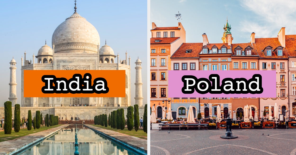 Can I Guess You Favorite Color Based On The Top 8 Countries You'd Visit?