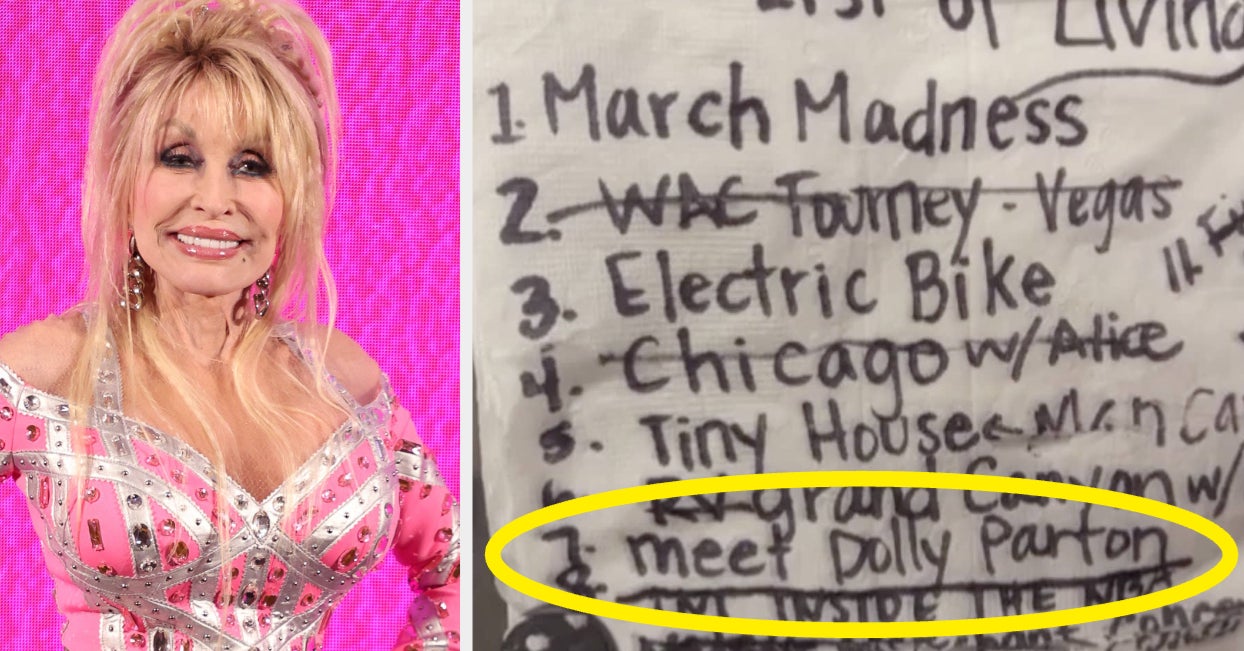 Dolly Parton Made A Man's Bucket List Dreams Come True With Heartwarming Call
