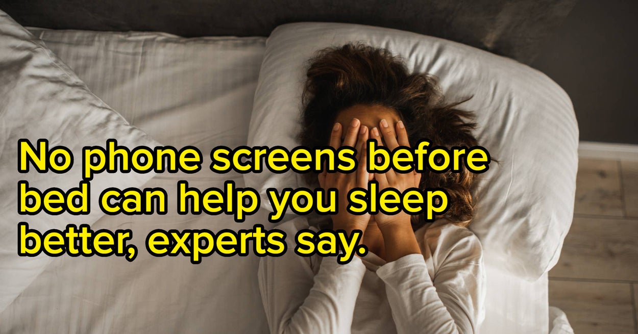Experts Share 14 Things to Avoid for Better Sleep