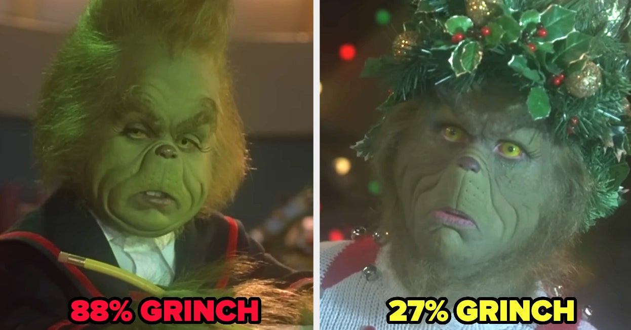 Find Out What Percent Grinch You Are During The Holiday Season