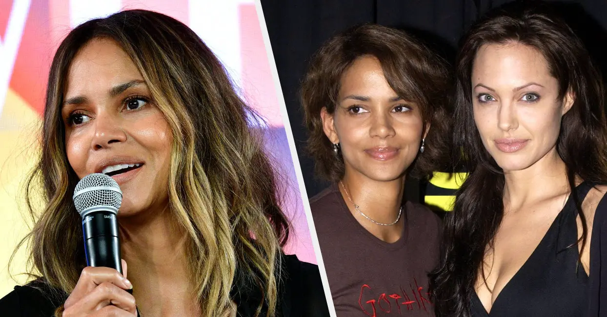 Halle Berry Said She And Angelina Jolie "Bonded" After A "Rocky Start"