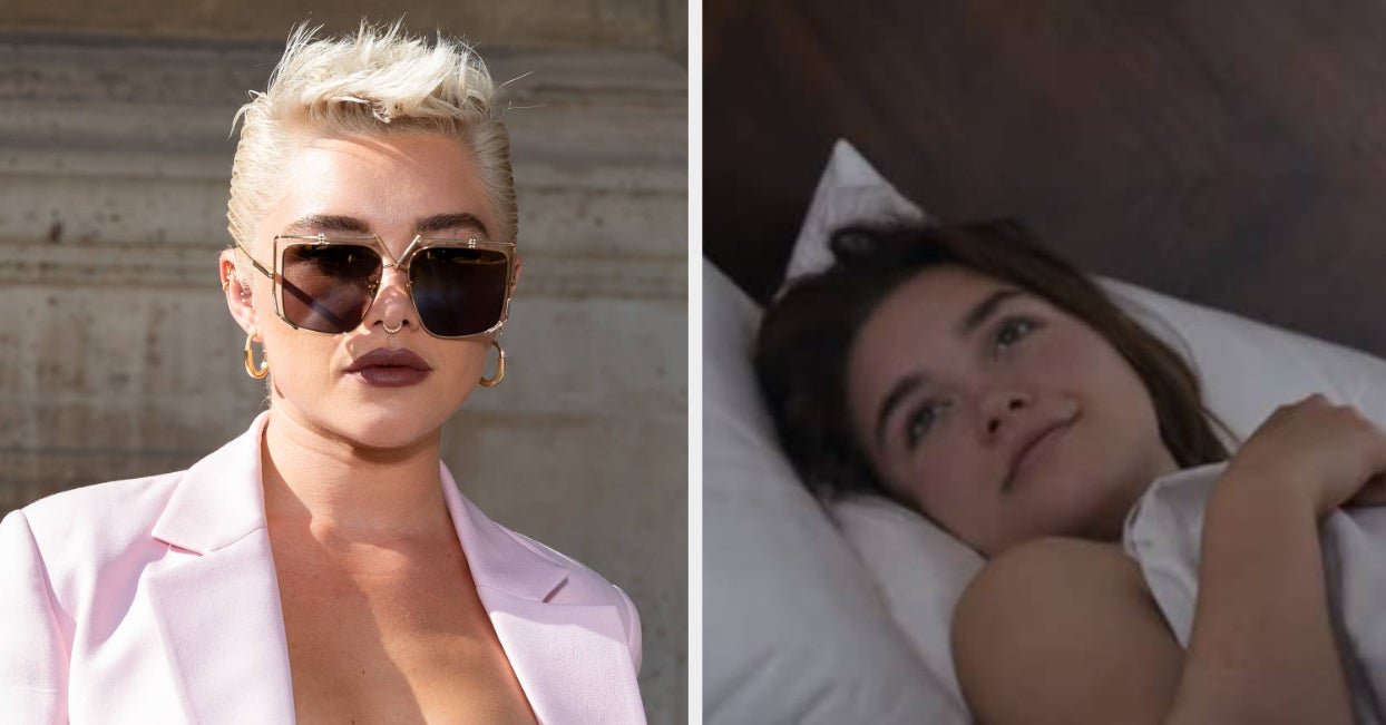 Here’s How Florence Pugh Tried To Style Out Accidentally Falling Asleep While Filming A Movie