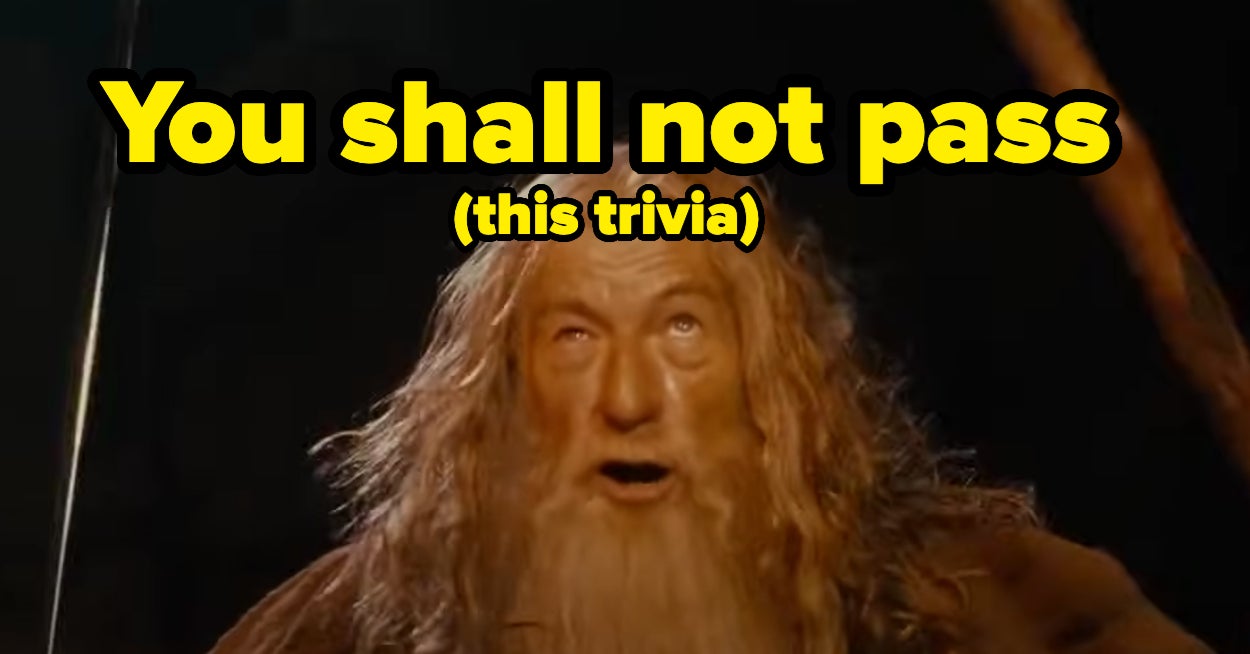 I Hope You Don't Get Po-Tat-OWNED By This "Lord Of The Rings" Trivia