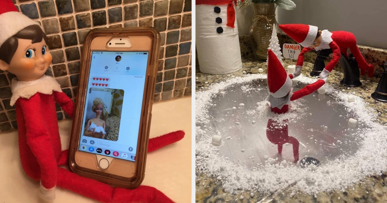 I've Got To Hand It To Parents This Year. These 19 Elf On The Shelf Pics Are Getting Me Through The Holidays