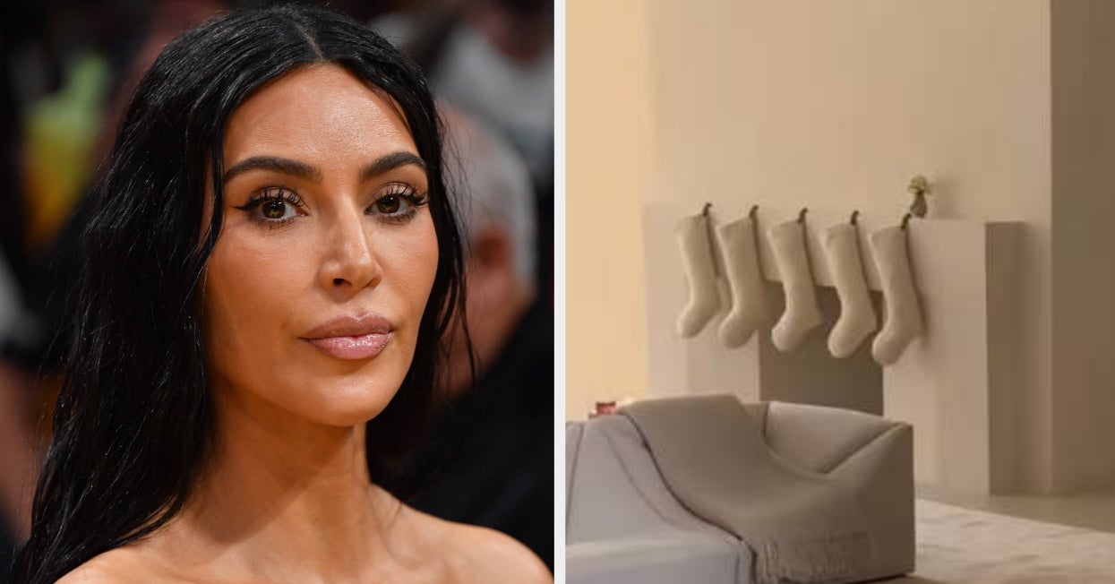 Kim Kardashian Showed Her 2023 Christmas Decor, And It's About As Minimalistic As You'd Expect