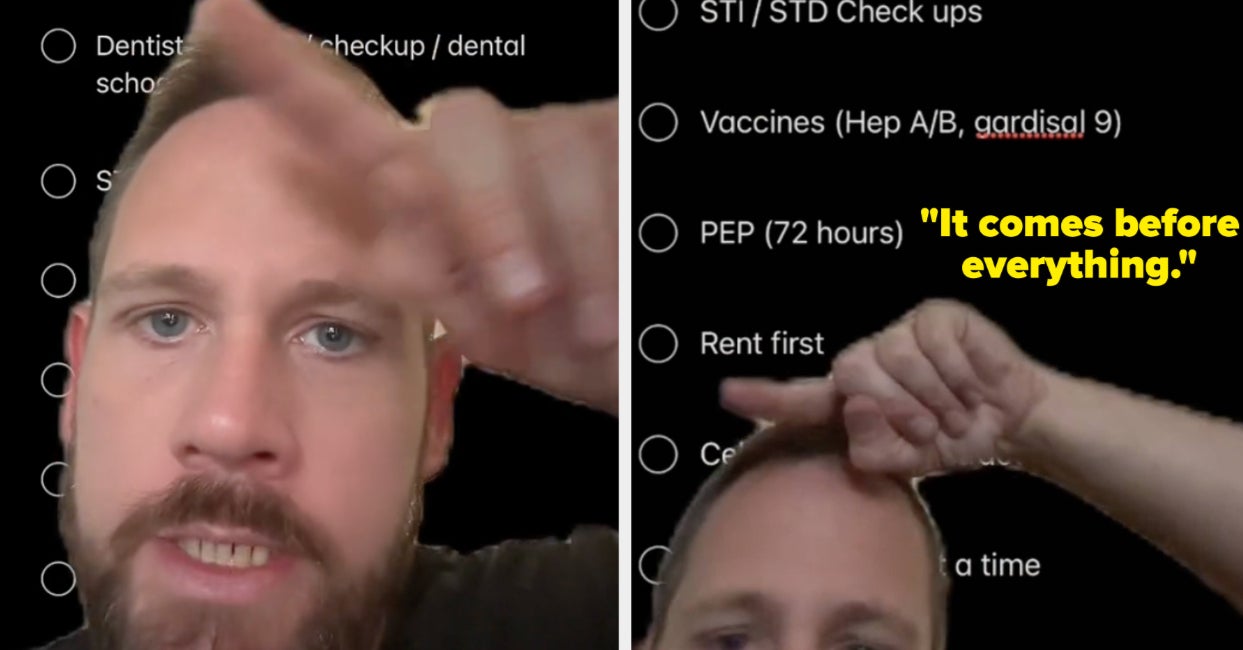 Man Shares Viral TikTok List Of The 8 Things You Need To Do Once You're An Adult