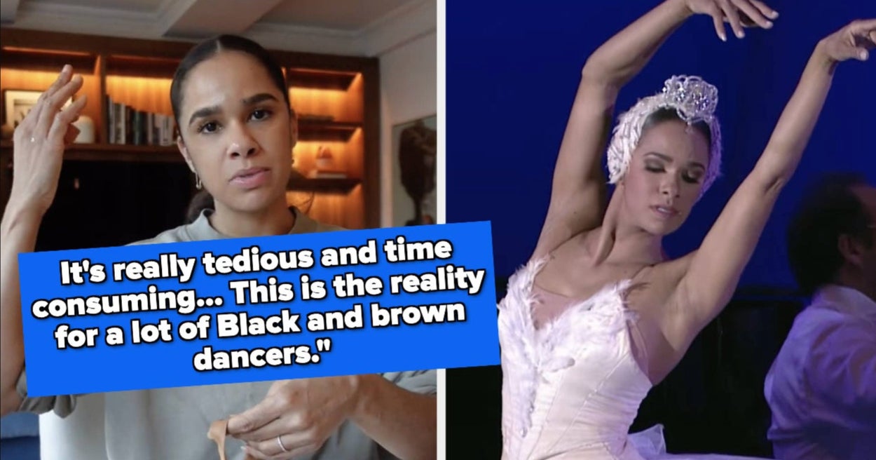 Misty Copeland Is Going Viral For Sharing How She Paints Her Pointe Shoes Brown With Foundation, And It's A Sad Reality