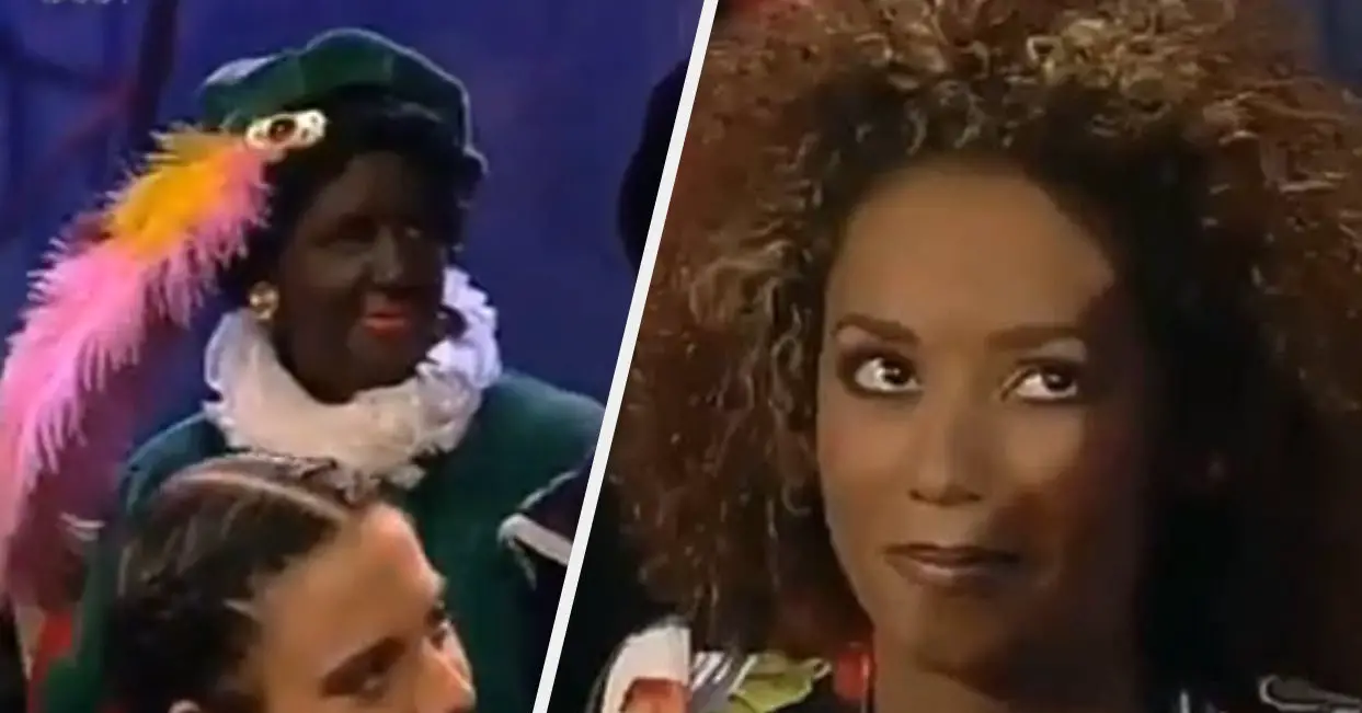 The Spice Girls Were Introduced To Performers Wearing Blackface During A 1998 TV Interview, And Mel B Wasn’t Having It