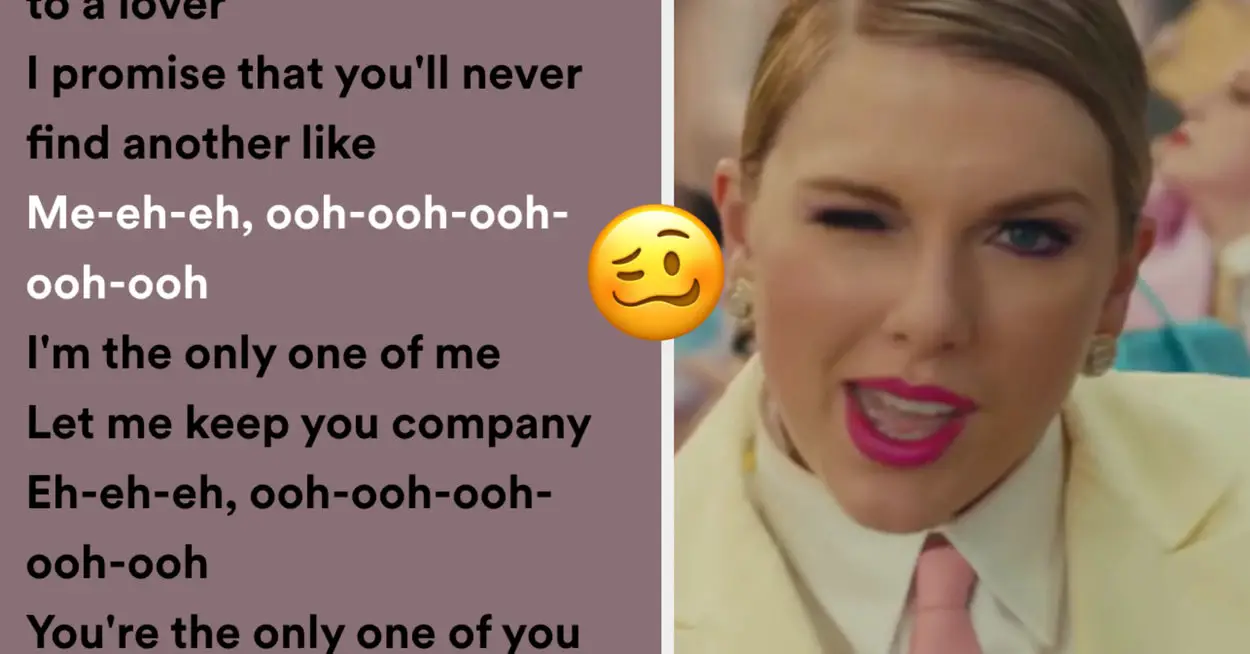 Which Taylor Swift Lines Are The Most Cringe?