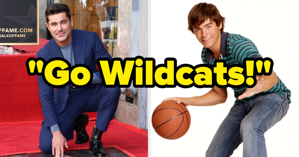 Zac Efron Saying "Go Wildcats!" 17 Years After "High School Musical" Was Released Has People So, So Nostalgic