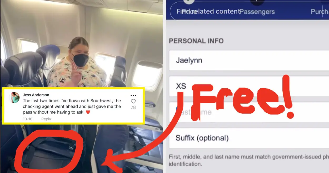 "I Would Like To Use Your 'Of Size' Policy" — This Plus-Sized Woman Went Viral For Showing How You Can Get Free Extra Seats On Southwest AIrlines