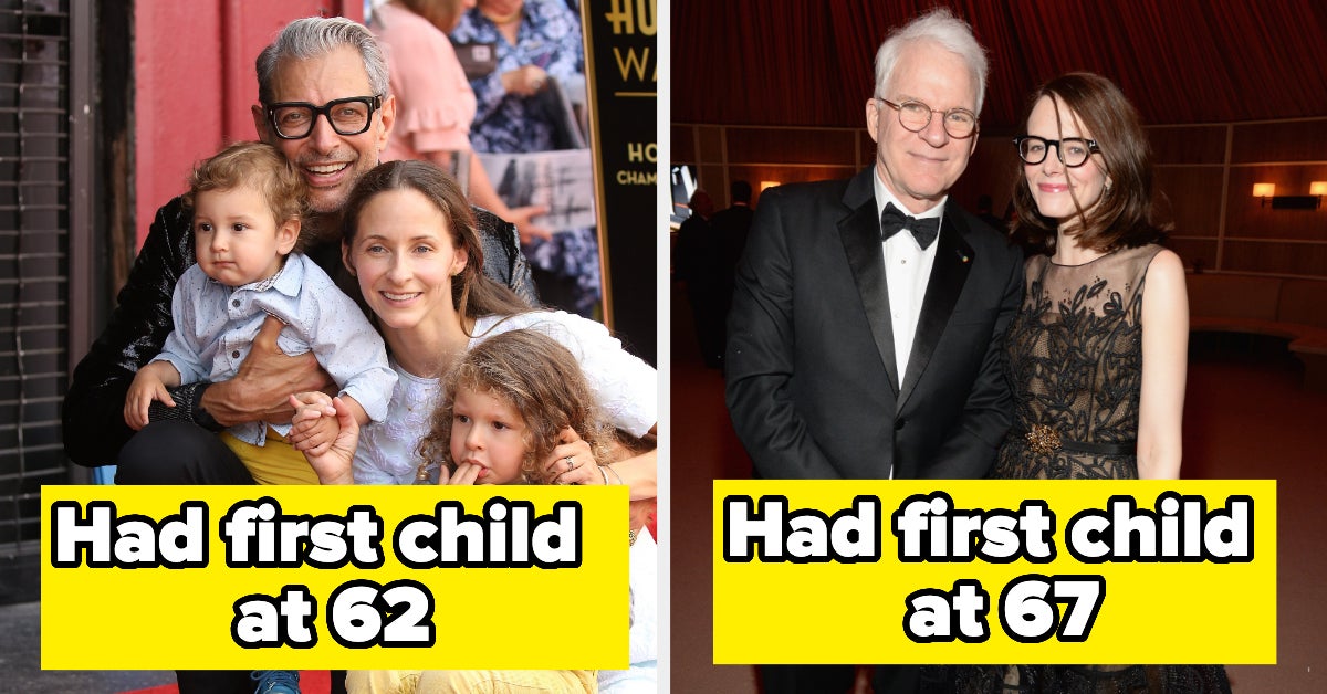 13 Famous Men Who Became Dads At 50 Or Older