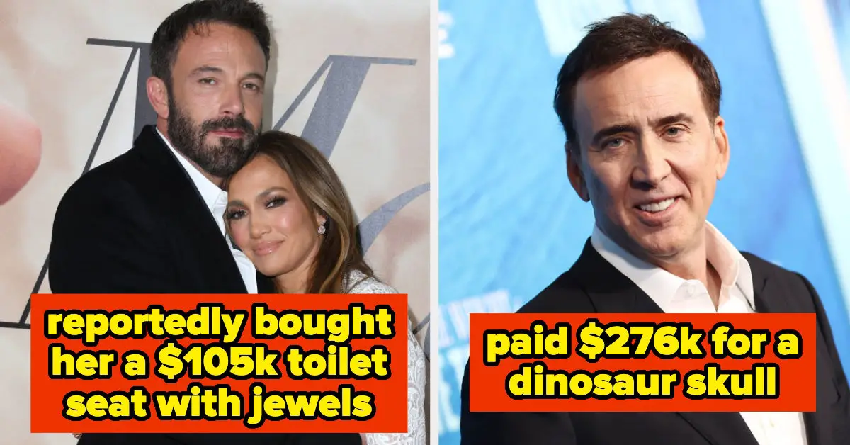 15 Wild Celebrity Purchases That Blew My Mind