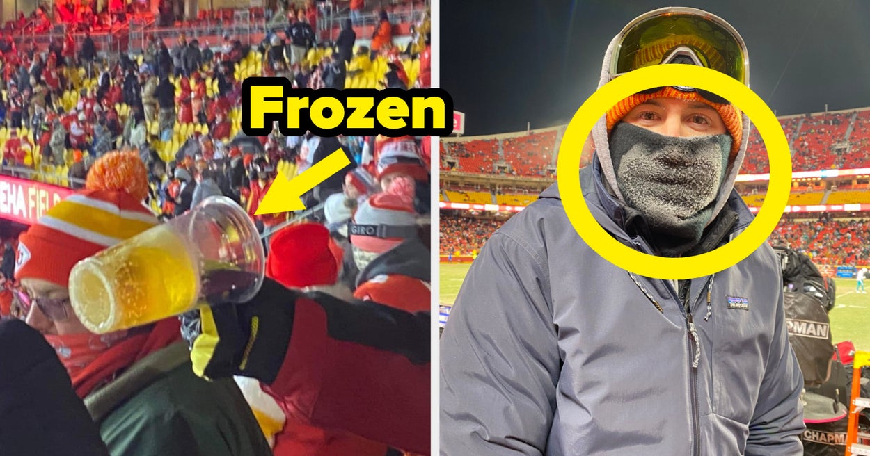 21 Pictures That Show How Wickedly Cold The Chiefs Game Was