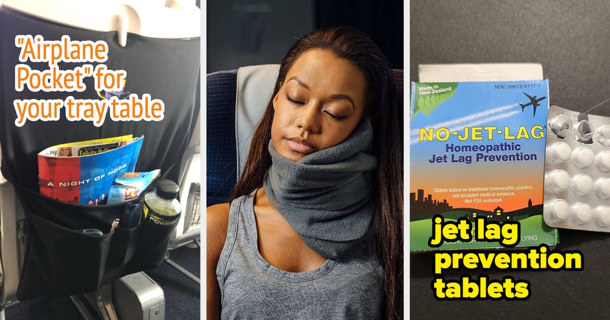 31 Products To Help You Be Comfortable On A Plane