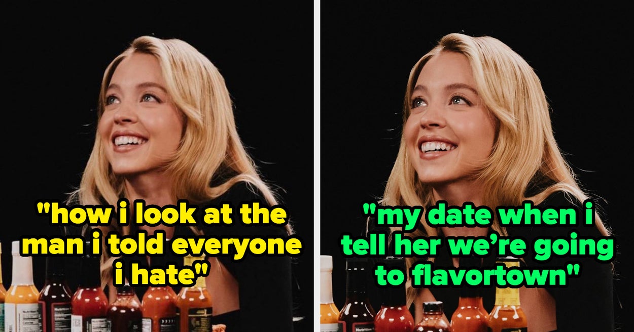 A New Meme Came Out Of Sydney Sweeney's "Hot Ones" Episode, So Here Are 17 Of The Funniest I've Seen So Far