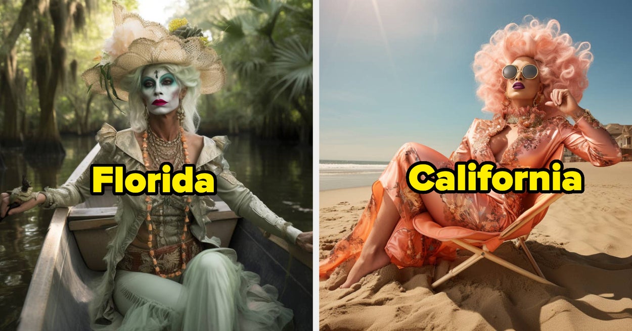 AI Photos Of Drag Queens From Every State