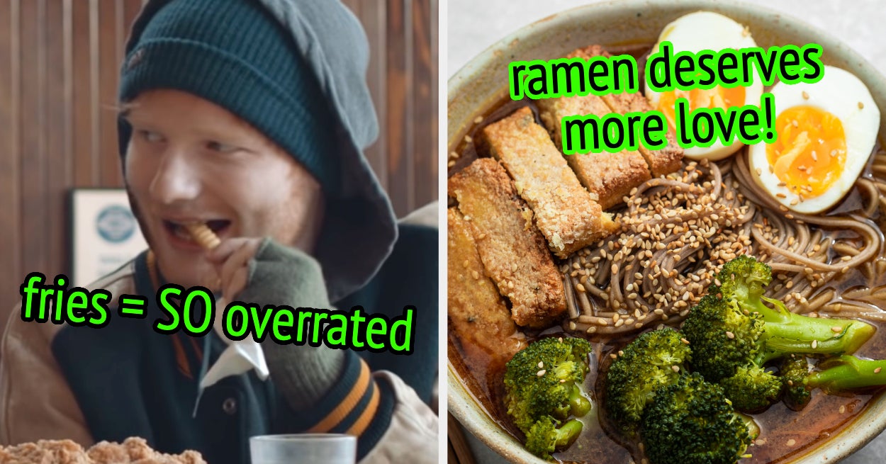 Are These Popular Foods Overrated, Underrated, Or Appropriately Rated?