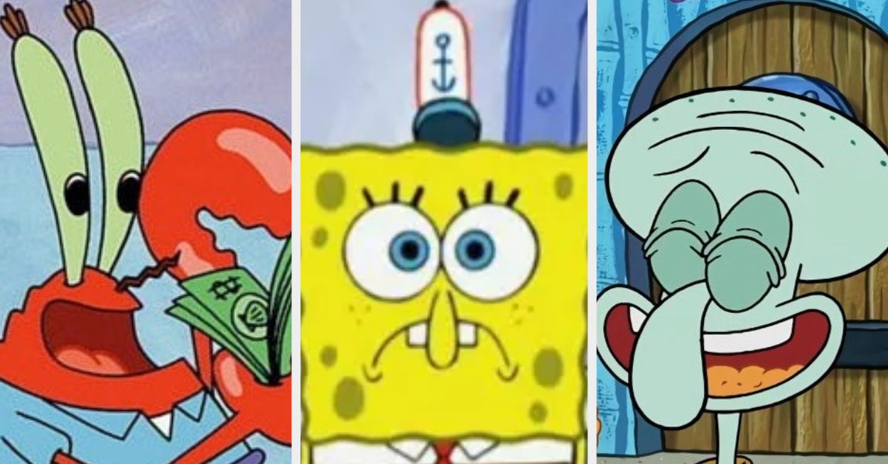 Are You More Like SpongeBob, Squidward, Or Mr. Krabs?