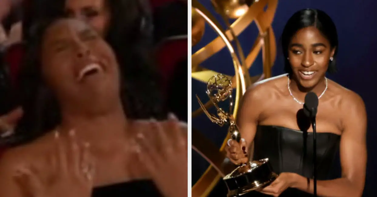 Ayo Edebiri Won Her First Emmy For The Bear, Pure Reactions