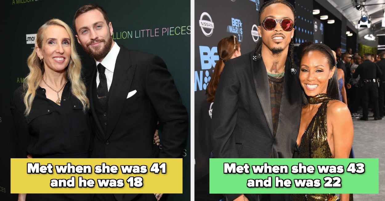 Famous Age Gap Relationships With An Older Woman