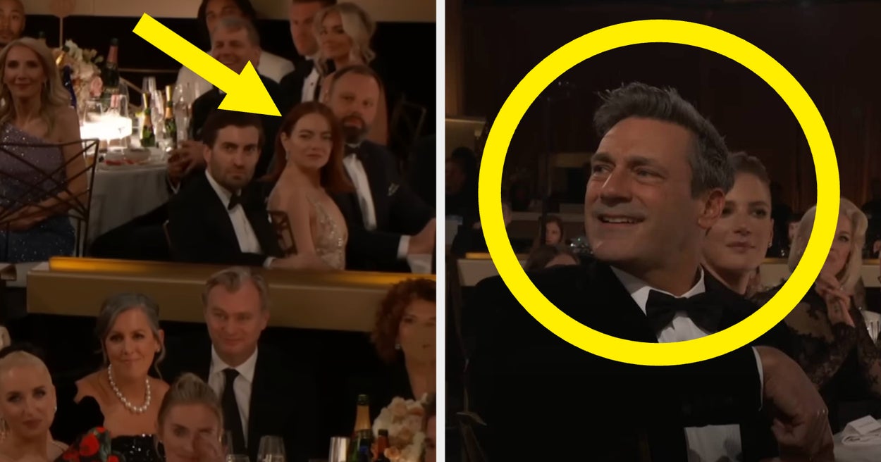 Here Are All The Awkward Celebrity Reactions To The Golden Globes Monologue