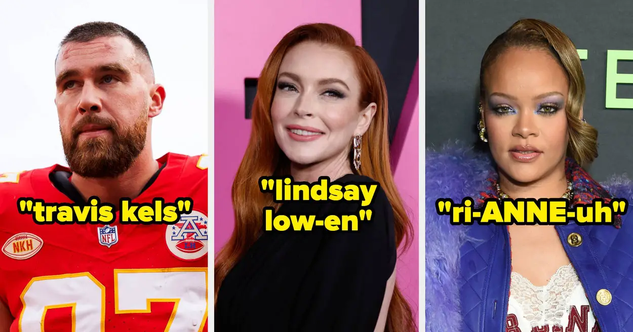 Here's How To Pronounce The 39 Most Commonly Mispronounced Celebrity Names