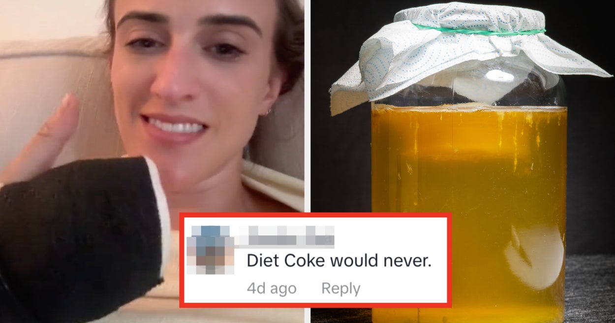 Here's The The Viral TikTok Story Of How A Single Kombucha Drink Sent One Woman To The Hospital And Left Her In A Cast