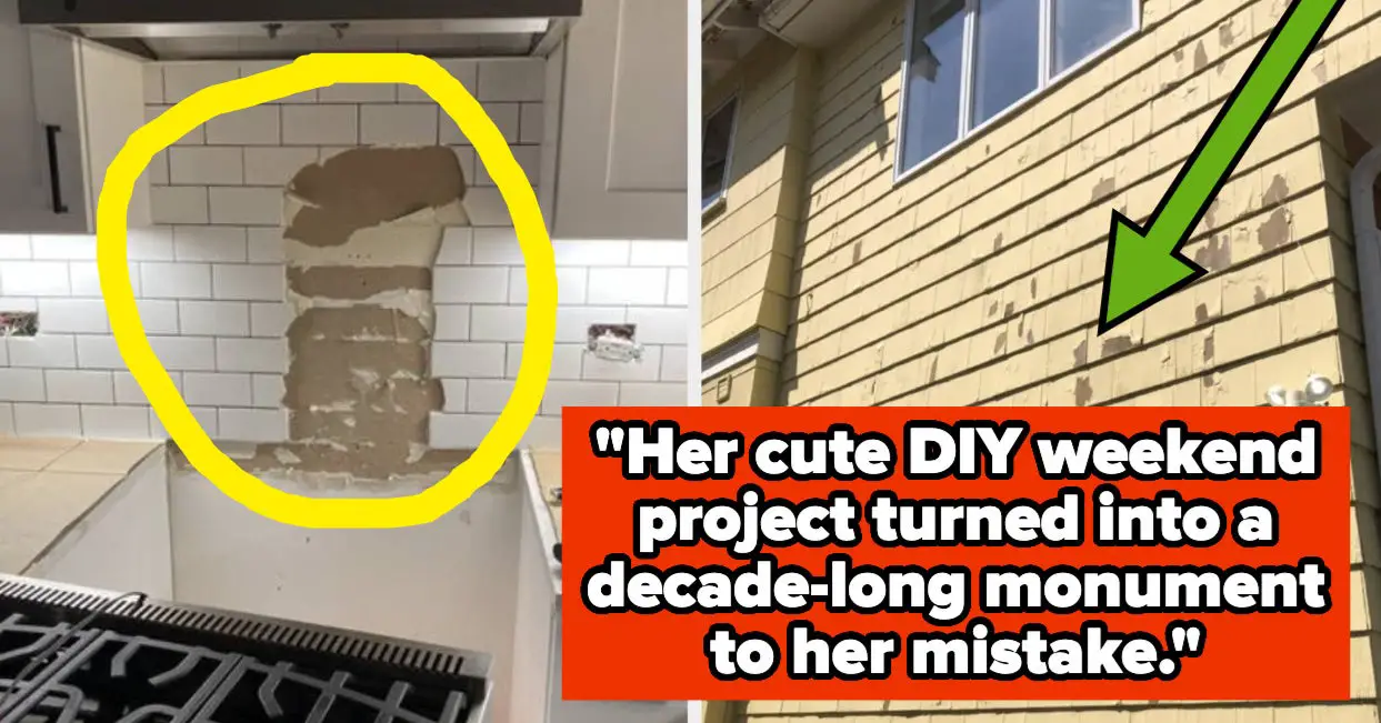 Homeowners Reveal DIY Project Regrets