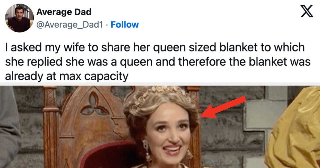 I'm Laughing My Toosh Off At These 15 Quick-Witted Jokes Women Cracked At The Men In Their Lives