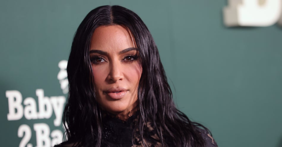 Kim Kardashian In Unedited TikTok With North West