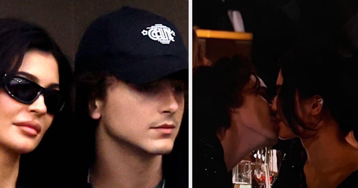 Kylie Jenner And Timothée Chalamet Kissed At The 2024 Golden Globes, And People Had Some Thoughts