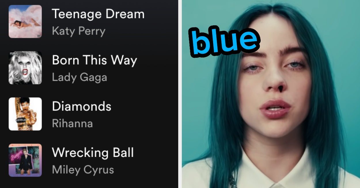 Make A 2010s Playlist And I'll Guess Your Eye Color