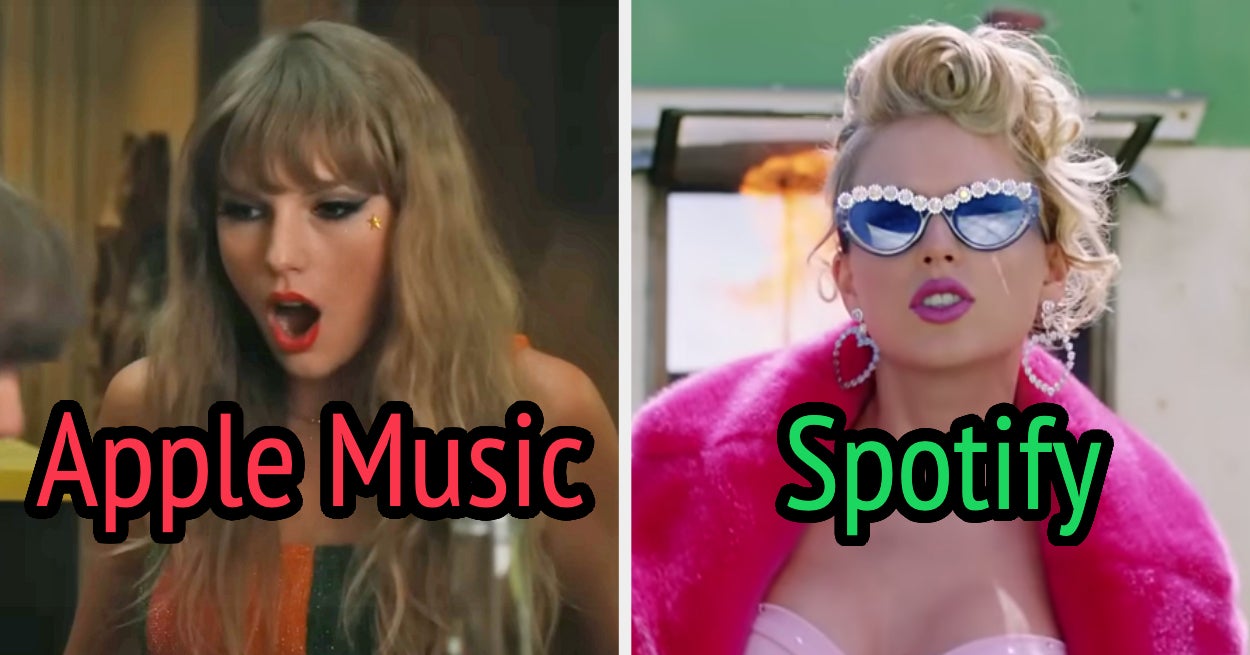 Make A Taylor Swift Playlist And We'll Guess If You're An Apple Music User Or A Spotify User