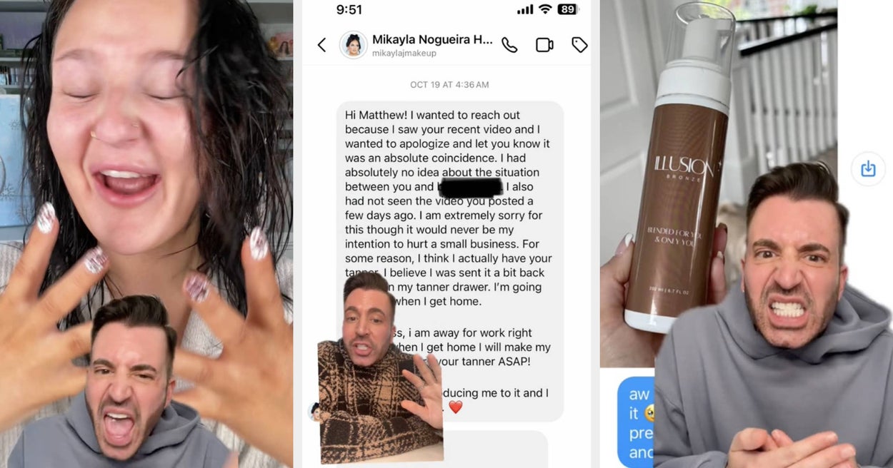 Over 18 Million People Have Tuned In To This Raging TikTok Feud Between A Small Business Owner And Beauty Mogul Mikayla Noguiera — Here's What's Going On