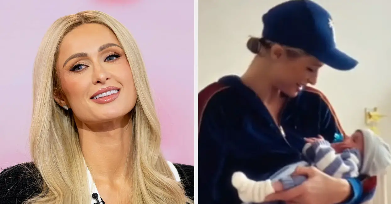 Paris Hilton’s Mom Kathy Hilton Just Revealed That Paris Got Pee All Over Her Face When She Tried To Change Her Son’s Diaper