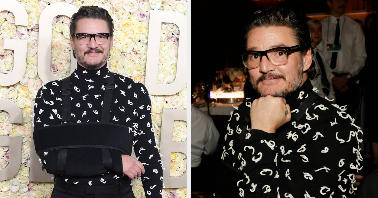 Pedro Pascal Used His Manicure To Subtly Address His Injury, And He's Literally Such A Trendsetter