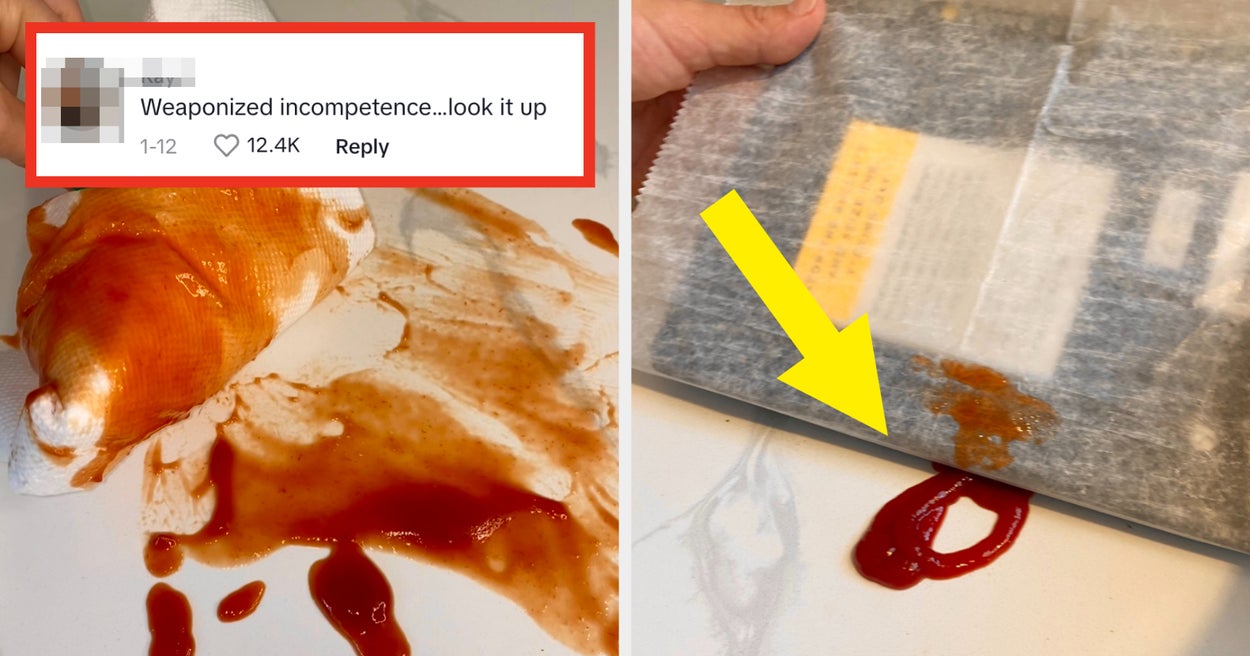 The "Show Me How You Clean It Up" Ketchup Challenge On TikTok Is Unhinging Millions Of Women