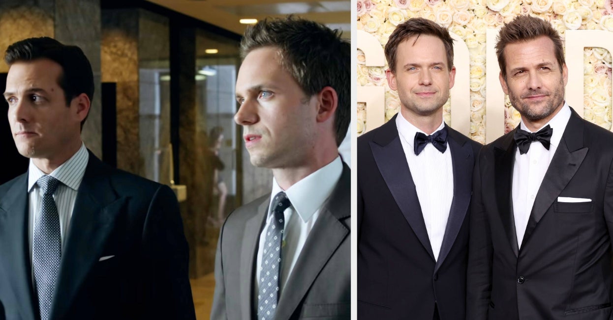 The "Suits" Cast Just Reunited At The Golden Globes, And Joked About Their Show FINALLY Becoming Popular
