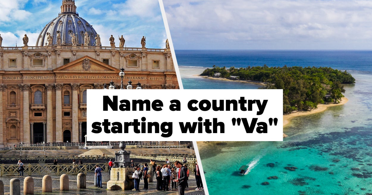 Tickle Your Left Brain And Name Some Countries That Start Or End With These Letters