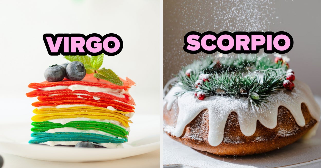 Which Zodiac Sign Are You? Build A Cake And I'll Guess