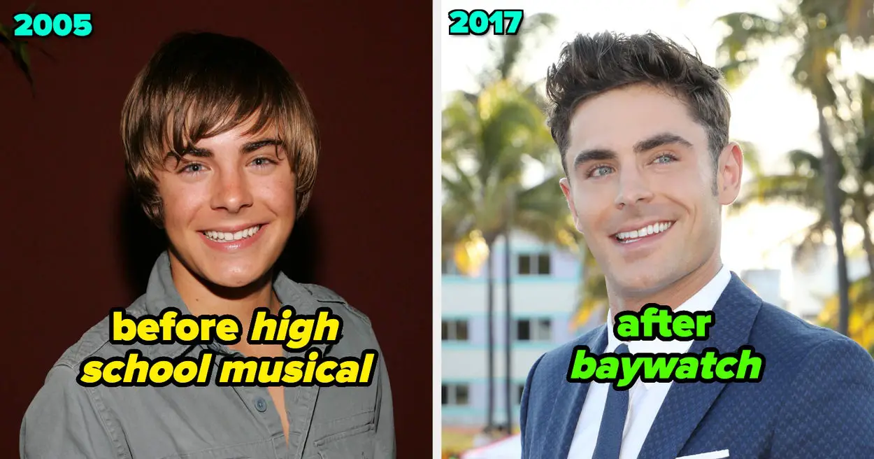Zac Efron Evolution Over The Years