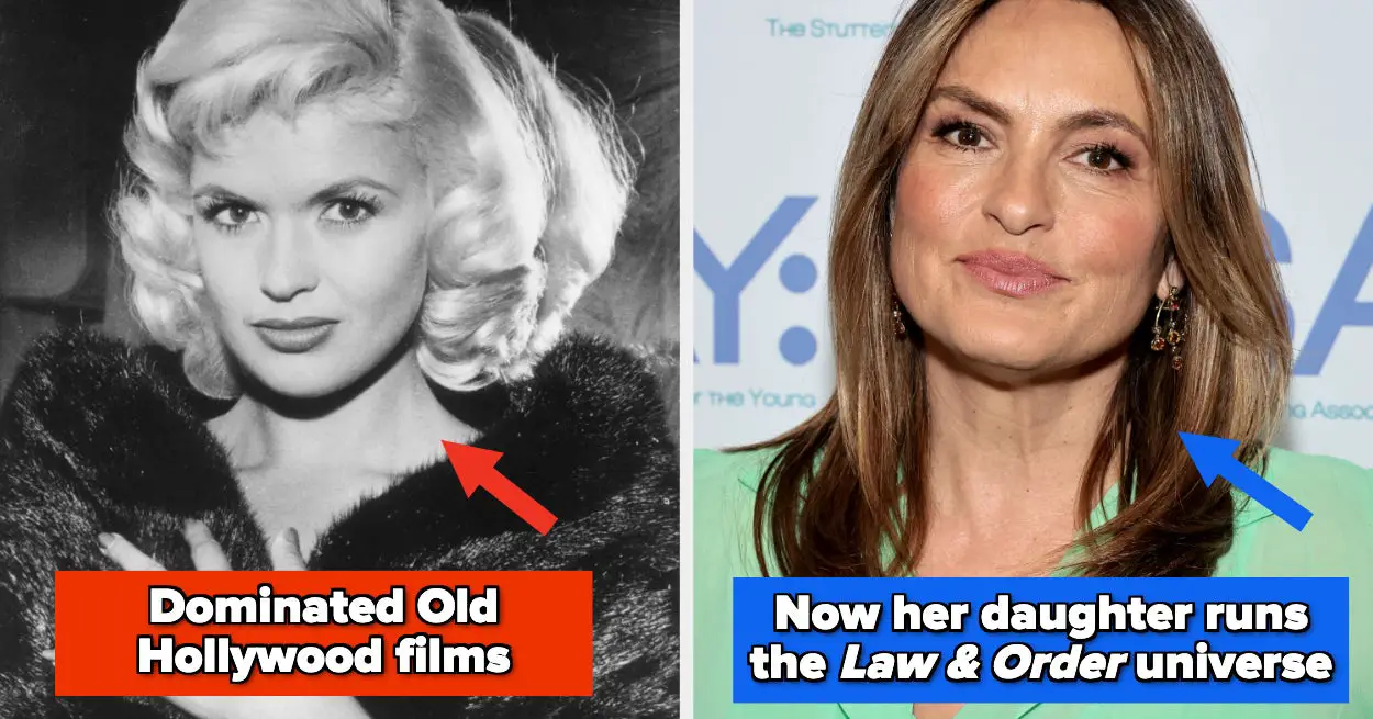 17 Photos Of Celebrities And Their Old Hollywood Relatives