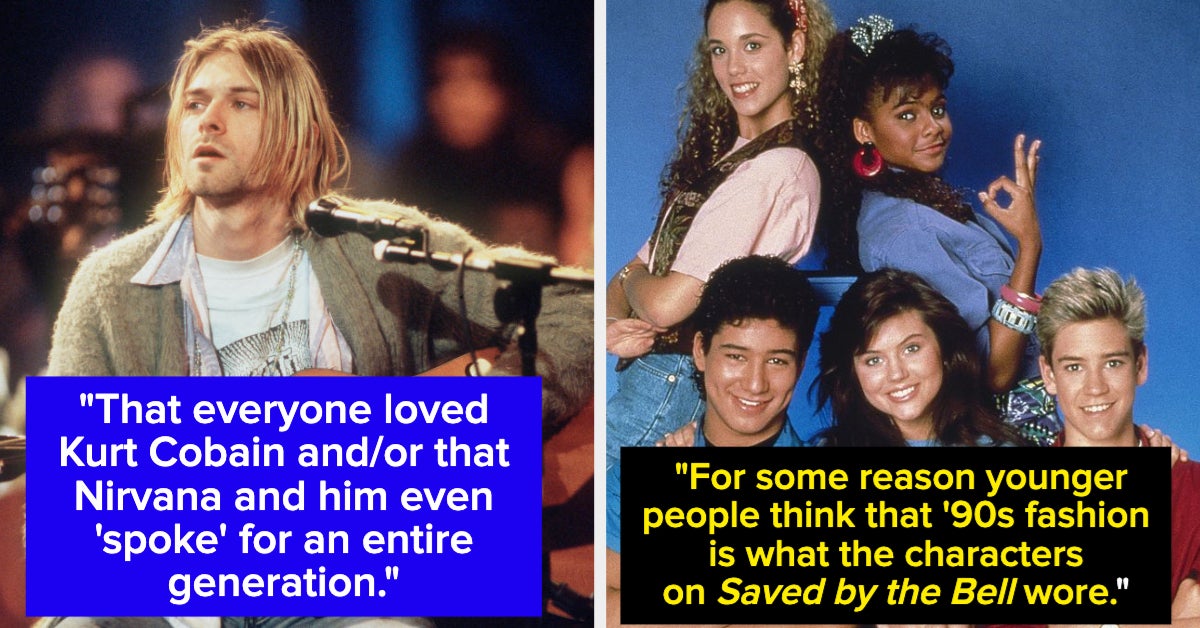 Gen X'ers Are Sharing The Things People Get Wrong About The '90s